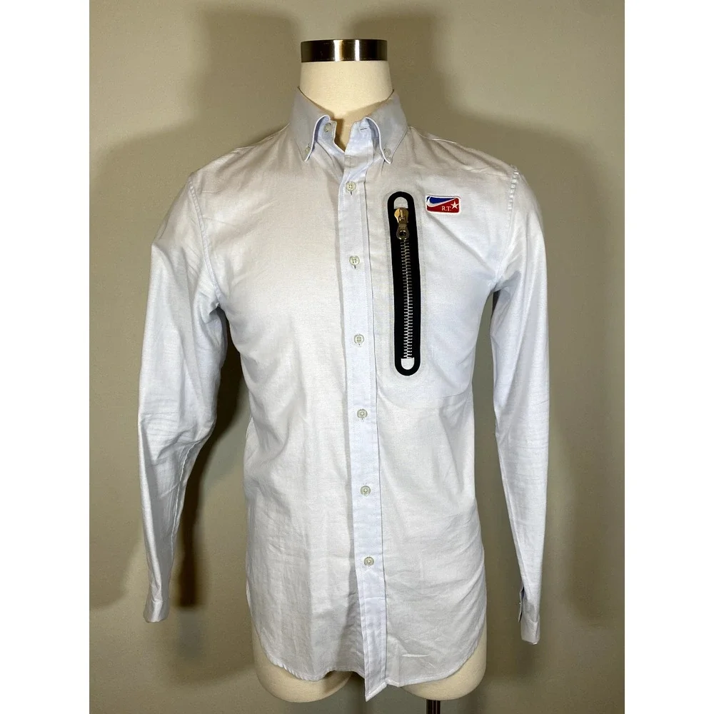 Riccardo Tisci R.T. Nike Shirt NikeLab Oxford Button Up Shirt Size S